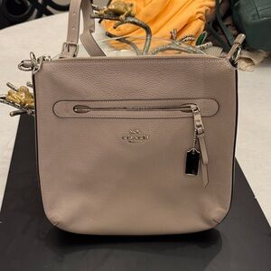 Coach Taupe Crossbody Bag never used
